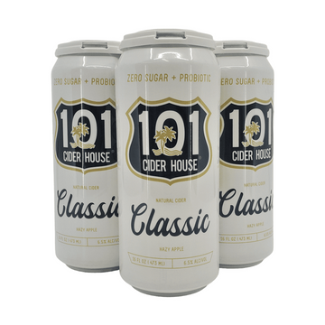 101 Cider House Classic Hazy Apple Cider 4-Pack - ForWhiskeyLovers.com