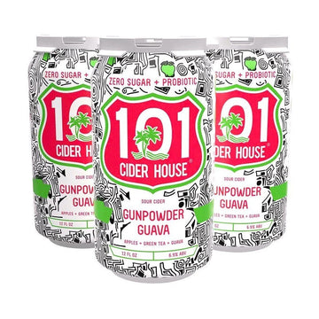 101 Cider House Gunpowder Guava Sour Cider 4-Pack - ForWhiskeyLovers.com