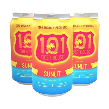 101 Cider House Sunlit Sour Cider 4-Pack - ForWhiskeyLovers.com