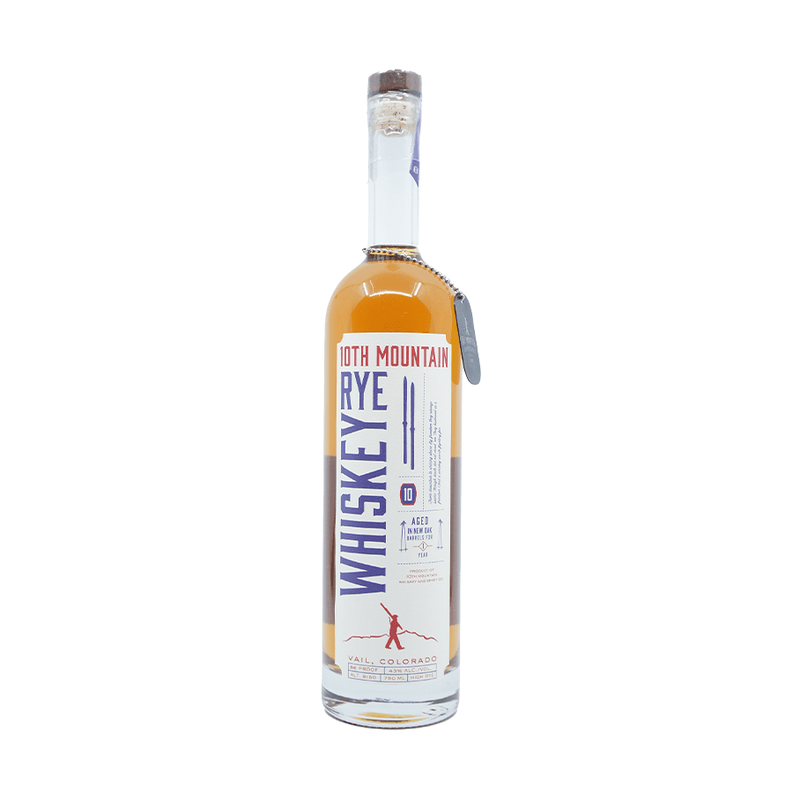 10th Mountain Rye Whiskey - ForWhiskeyLovers.com