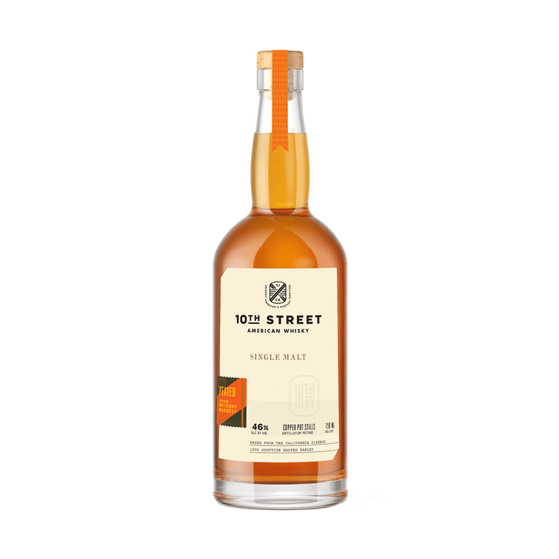 10th Street Peated Single Malt American Whisky - ForWhiskeyLovers.com