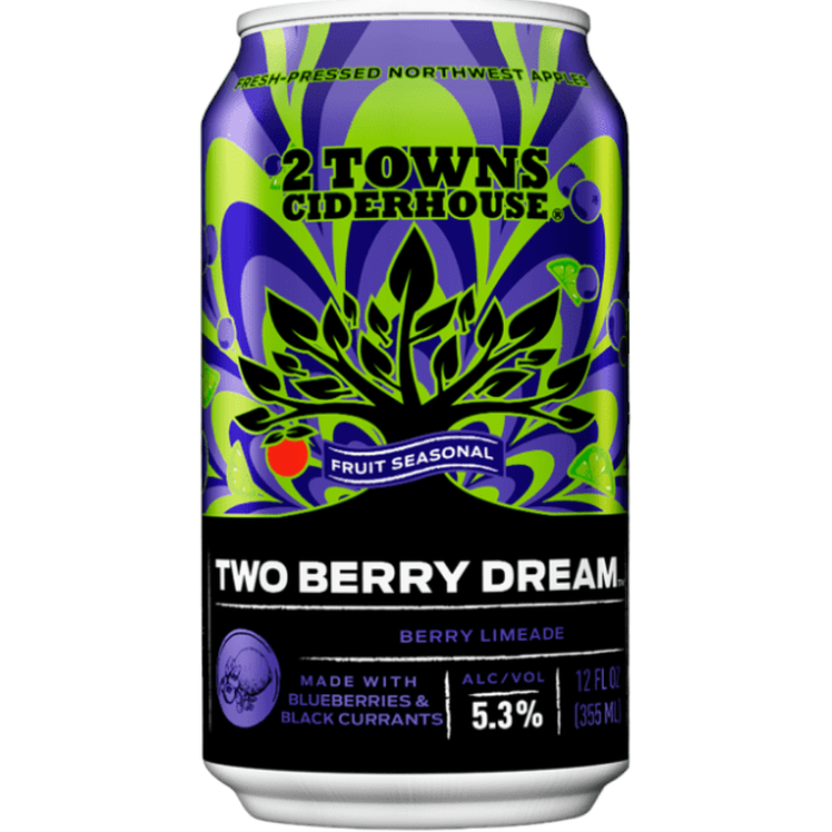 2 Towns Ciderhouse 'Two Berry Dream Seas' - ForWhiskeyLovers.com