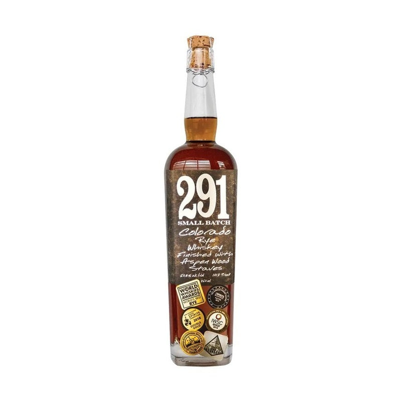 291 Small Batch Colorado Rye Whiskey - ForWhiskeyLovers.com