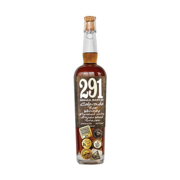 291 Small Batch Colorado Rye Whiskey - ForWhiskeyLovers.com