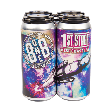 8one8 Brewing 1st Stage West Coast IPA Beer 4-Pack - ForWhiskeyLovers.com