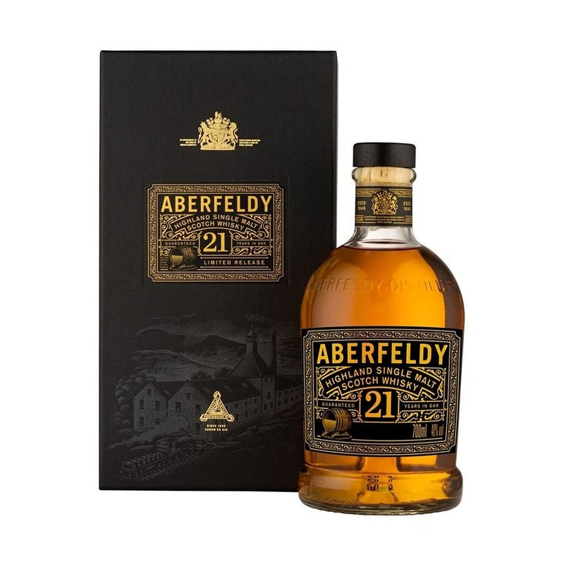 Aberfeldy 21 Year Old Highland Single Malt Scotch Whisky - ForWhiskeyLovers.com
