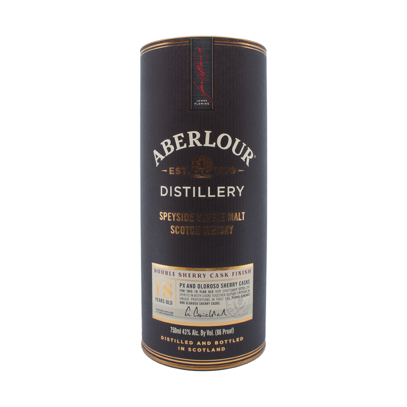 Aberlour 18 Year Old Double Cask Matured Highland Single Malt Scotch Whisky - ForWhiskeyLovers.com