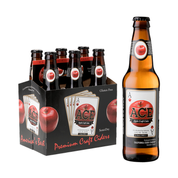 Ace Apple Craft Cider 6-Pack - ForWhiskeyLovers.com