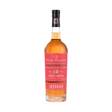 Alexander Murray Bruichladdich 12 Year Old 2005 Cask Strength Single Malt Scotch Whisky - ForWhiskeyLovers.com