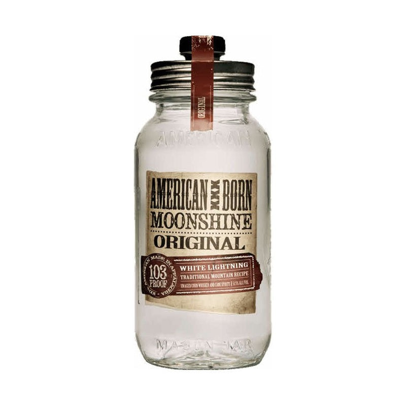 American Born Original White Lightning Moonshine - ForWhiskeyLovers.com