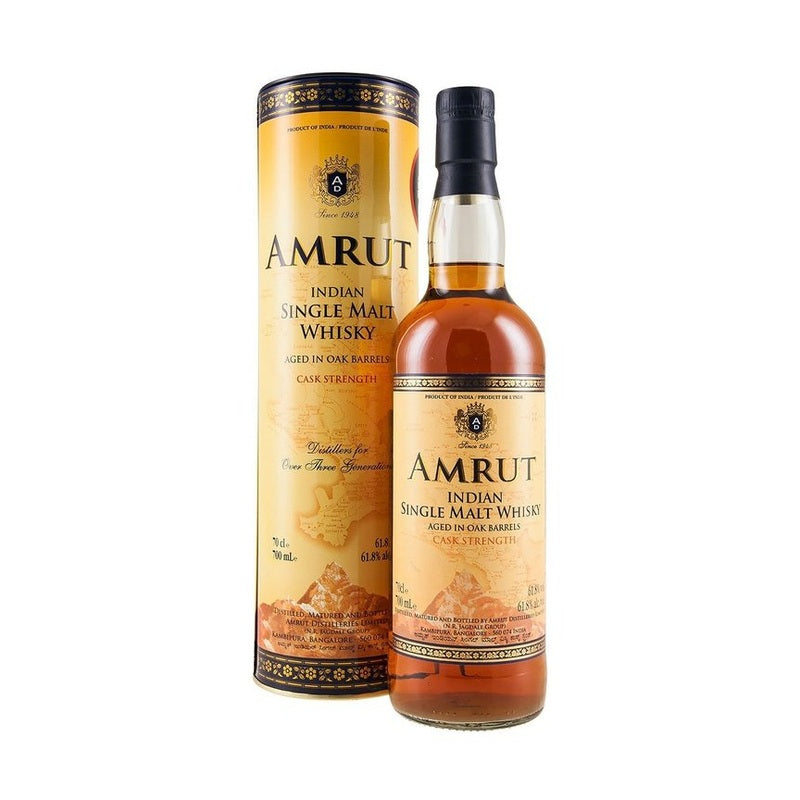 Amrut Cask Strength Single Malt Indian Whisky - ForWhiskeyLovers.com