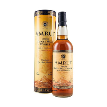 Amrut Cask Strength Single Malt Indian Whisky - ForWhiskeyLovers.com