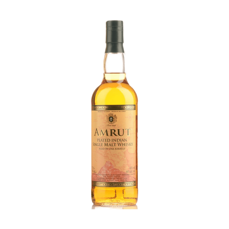 Amrut Peated Indian Single Malt Whisky 750mL - ForWhiskeyLovers.com