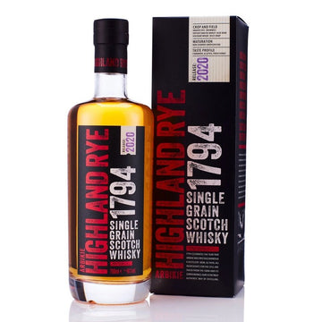Arbikie 1794 Highland Rye Whisky ? 2021 Release 750mL - ForWhiskeyLovers.com