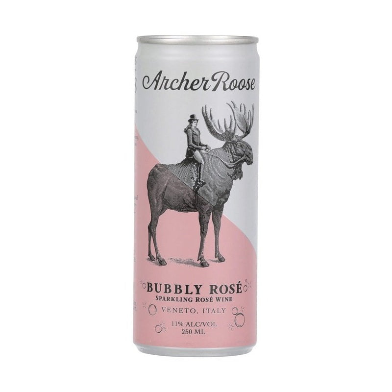 Archer Roose Bubbly Sparkling Ros‚ Canned Wine 4-Pack - ForWhiskeyLovers.com