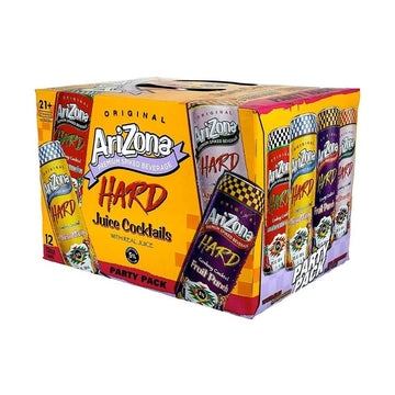 Arizona Hard Tea Variety 12 Pack - ForWhiskeyLovers.com