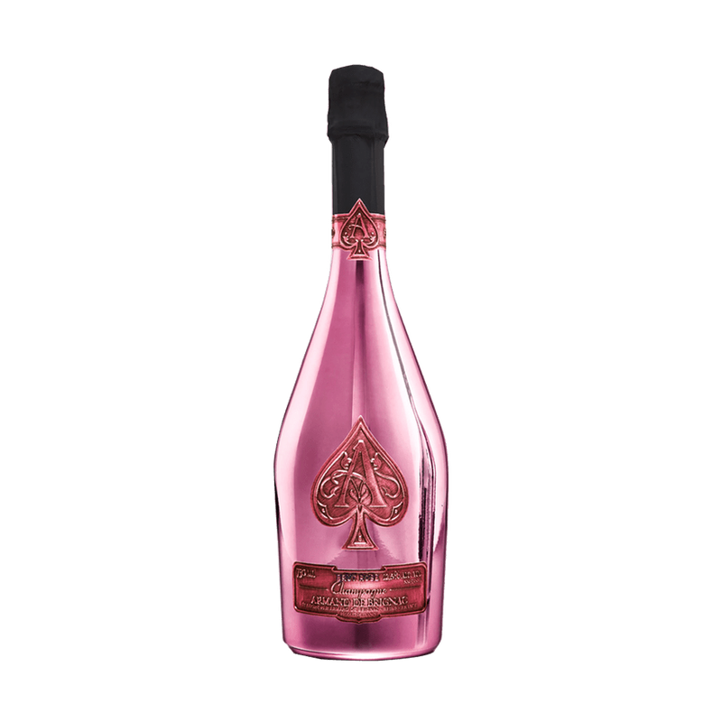 Armand de Brignac Ace of Spades Brut Rosé Champagne - ForWhiskeyLovers.com