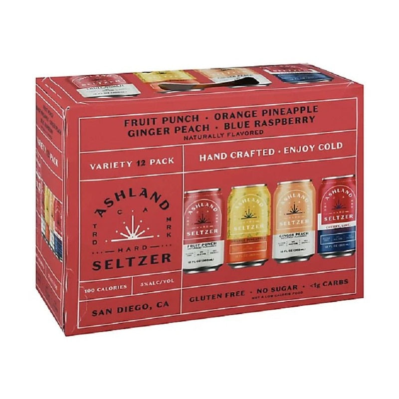 Ashland Hard Seltzer Variety Fruit 12-Pack - ForWhiskeyLovers.com