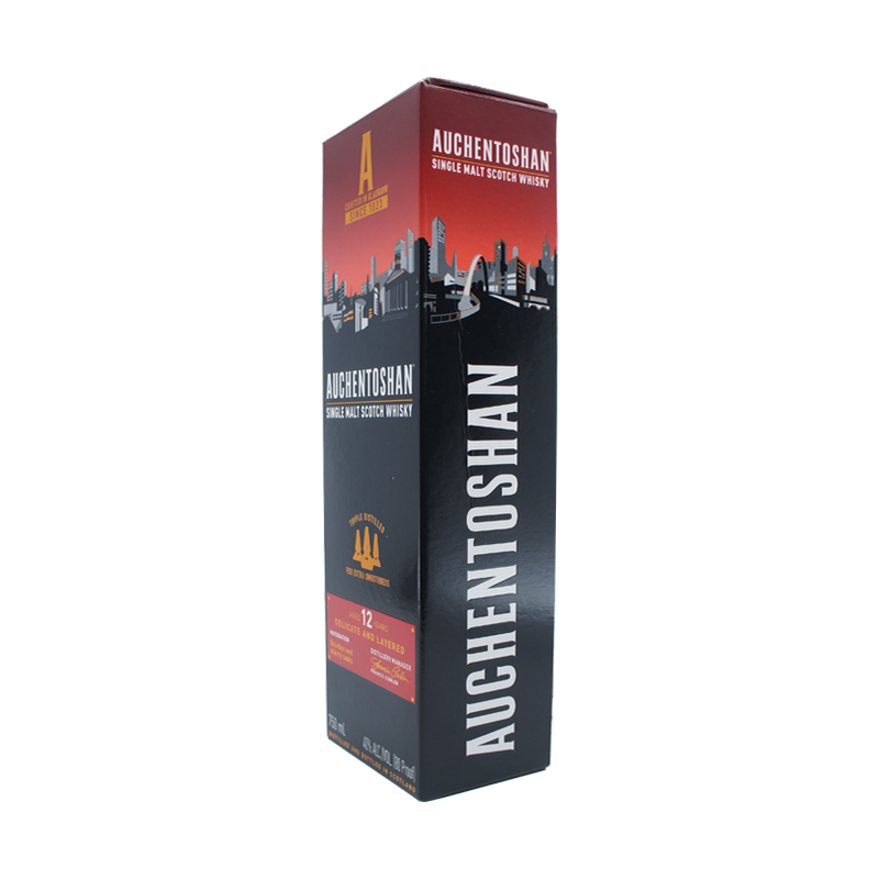 Auchentoshan 12 YO Triple Distilled Single Malt Whisky 750mL - ForWhiskeyLovers.com
