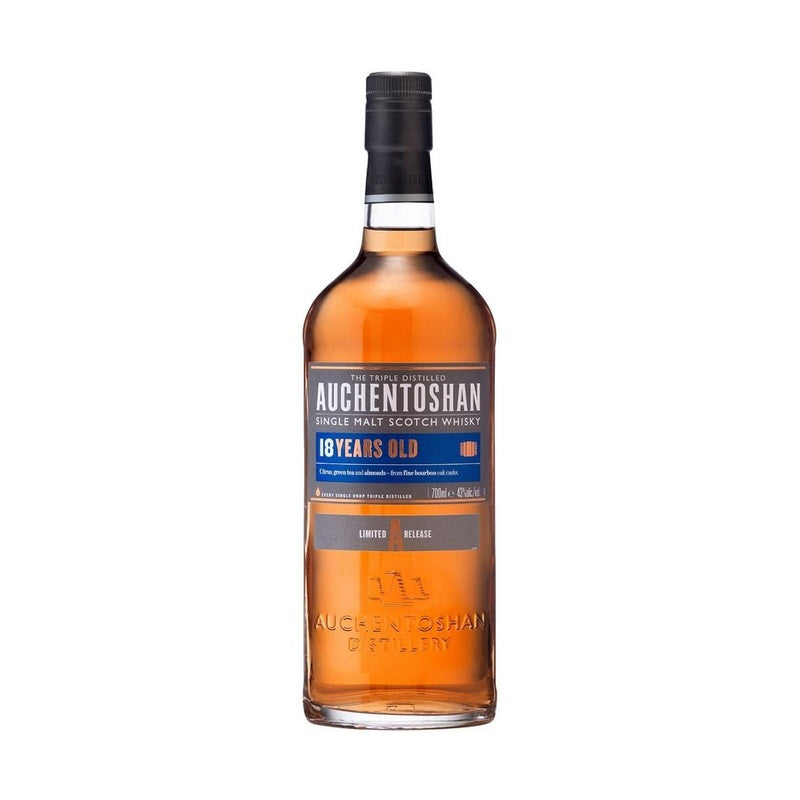 Auchentoshan 18 YO Triple Distilled 750mL - ForWhiskeyLovers.com