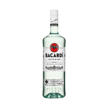 Bacardí Superior White Rum Liter - ForWhiskeyLovers.com