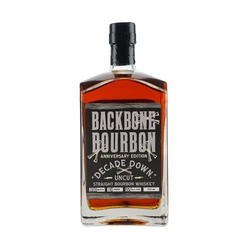 Backbone Bourbon Decade Down Uncut Anniversary Edition Straight Bourbon Whiskey - ForWhiskeyLovers.com