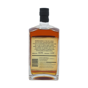 Backbone Bourbon Uncut 750ml - ForWhiskeyLovers.com