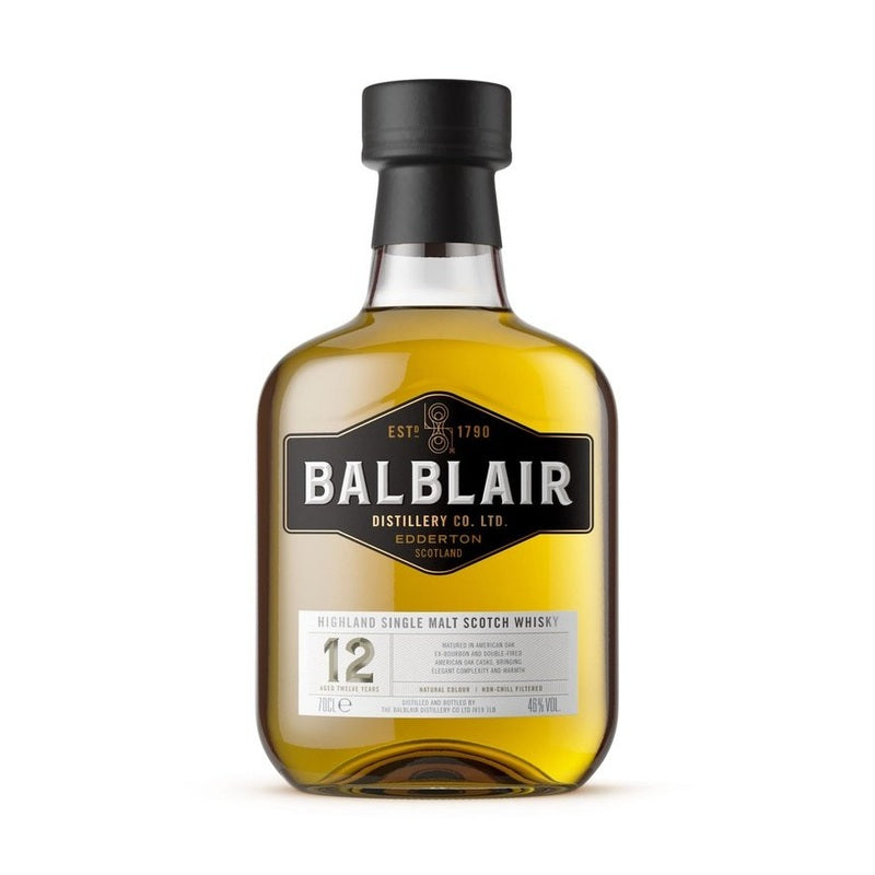 Balblair 12 Year Old Highland Single Malt Scotch Whisky - ForWhiskeyLovers.com