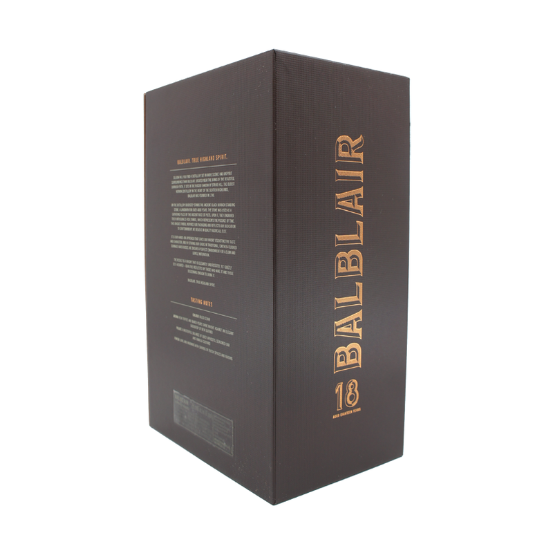 Balblair 18 Year Old Highland Single Malt Scotch Whisky - ForWhiskeyLovers.com