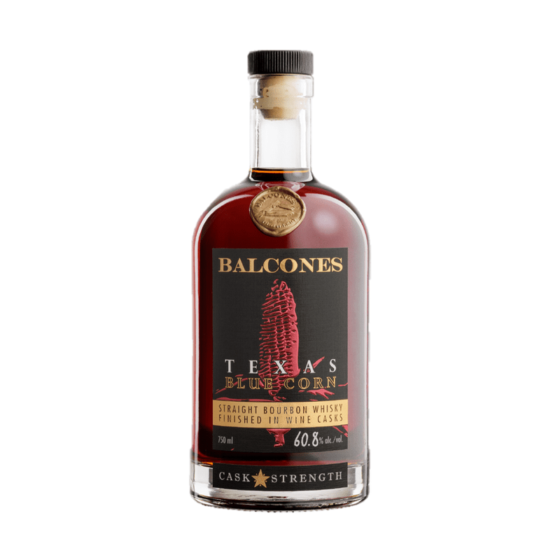 Balcones Texas Blue Corn Wine Cask Finish Straight Bourbon Whisky - ForWhiskeyLovers.com