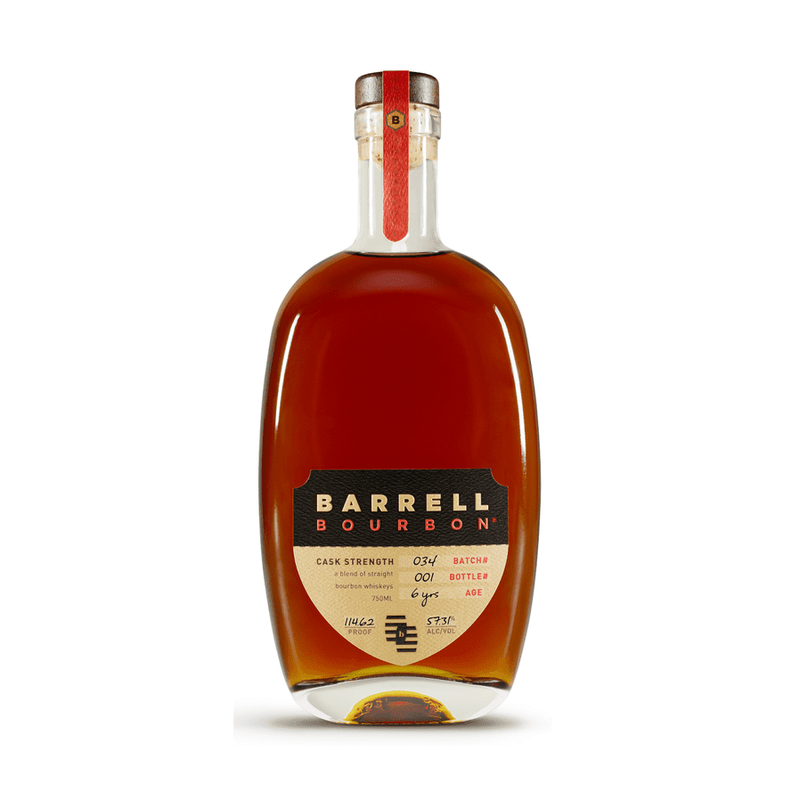 Barrell Bourbon 6 Year Old Batch #034 Cask Strength Bourbon Whiskey - ForWhiskeyLovers.com