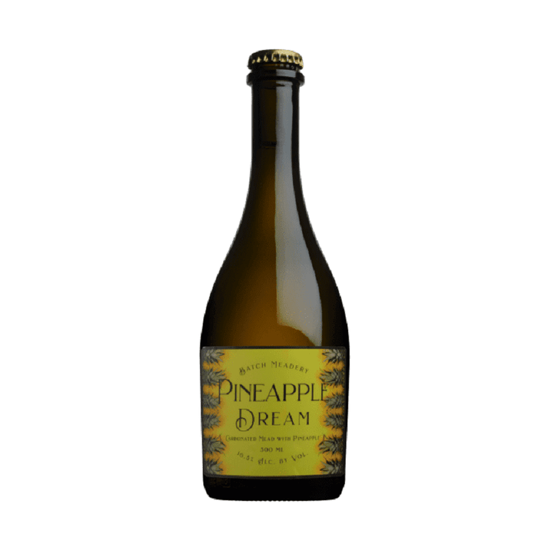 Batch Mead Pineapple Dream Semi-Sweet Mead 500ml - ForWhiskeyLovers.com
