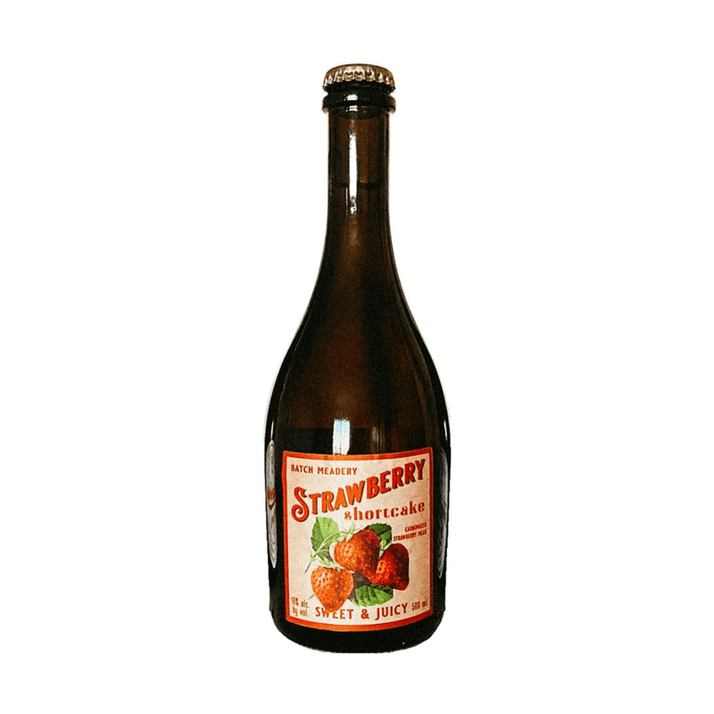 Batch Mead Strawberry Shortcake Mead 500ml - ForWhiskeyLovers.com
