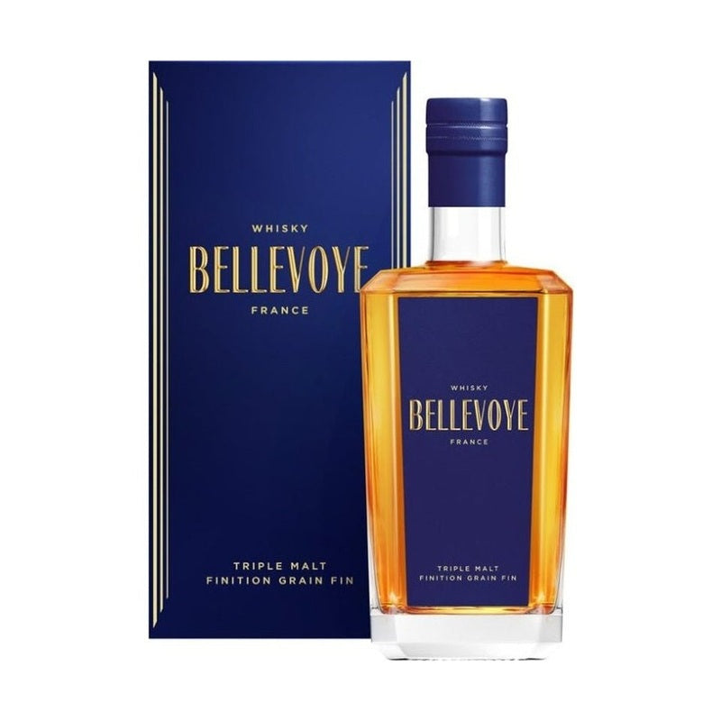 Bellevoye Blue 'Fine Grain Finish Triple Malt Edition' French Whiskey - ForWhiskeyLovers.com