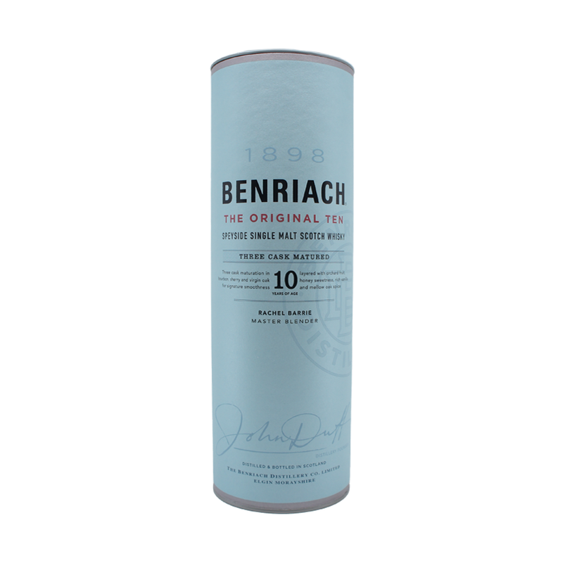 Benriach 10 Year Old 'The Original Ten' Three Cask Matured Speyside Single Malt Scotch Whisky - ForWhiskeyLovers.com