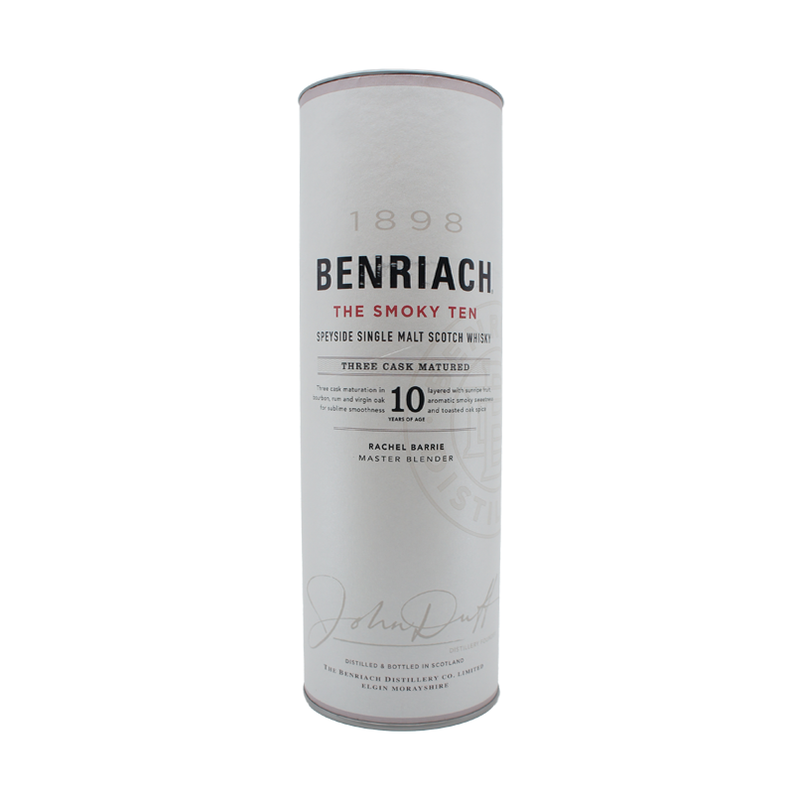 Benriach 10 Year Old 'The Smoky Ten' Speyside Single Malt Scotch Whisky - ForWhiskeyLovers.com