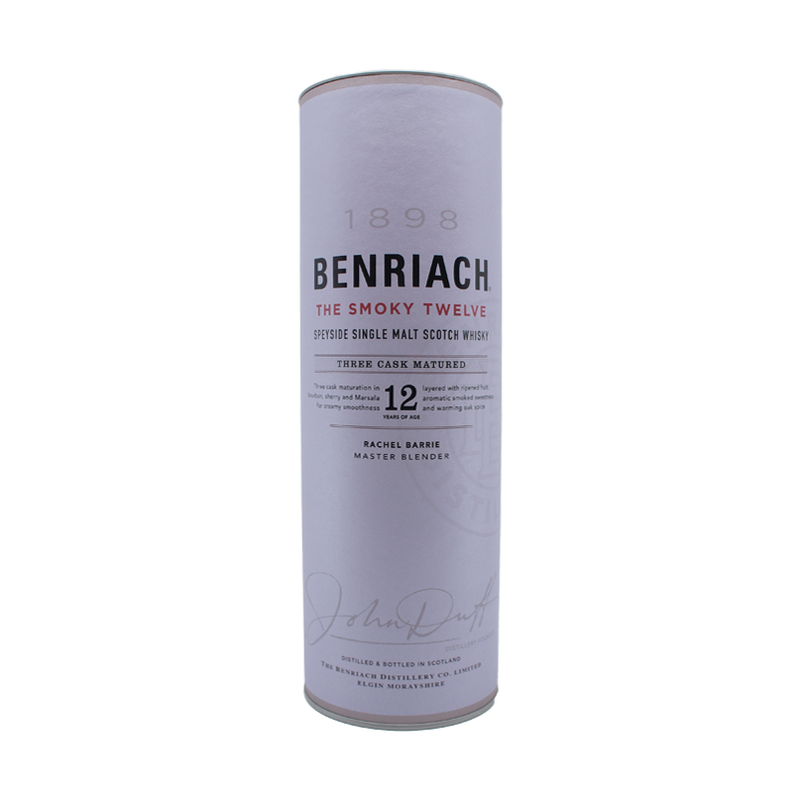Benriach 12 Year Old 'The Smoky Twelve' Speyside Single Malt Scotch Whisky - ForWhiskeyLovers.com