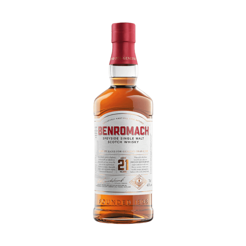 Benromach 21 Year Old Speyside Single Malt Scotch Whisky - ForWhiskeyLovers.com