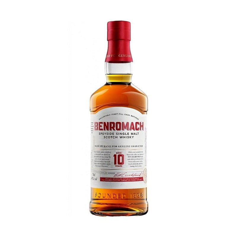 Benromach Scotch Single Malt 10 Year 750ml - ForWhiskeyLovers.com