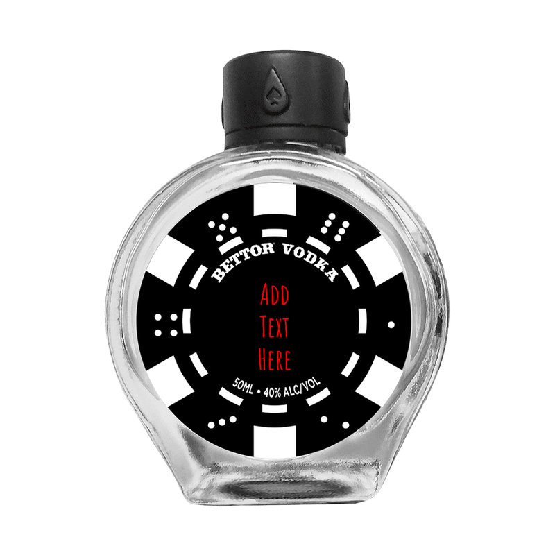 Bettor Vodka Custom Bottle 9-Pack 50ml - ForWhiskeyLovers.com