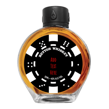 Bettor Whiskey Custom Bottle 50ml - ForWhiskeyLovers.com