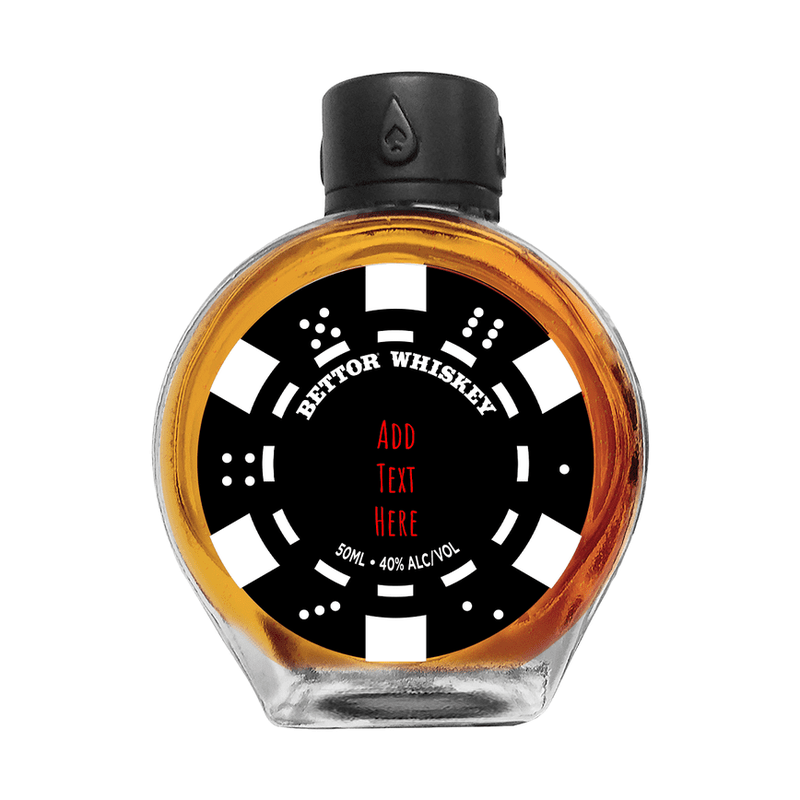 Bettor Whiskey Custom Bottle 50ml - ForWhiskeyLovers.com