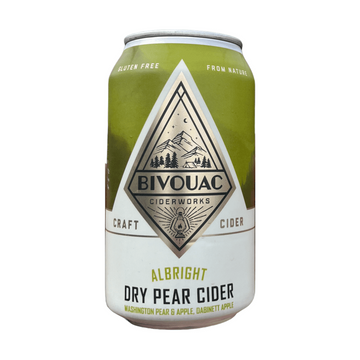 Bivouac Ciderworks 'Albright' Dry Pear Cider 4-Pack - ForWhiskeyLovers.com