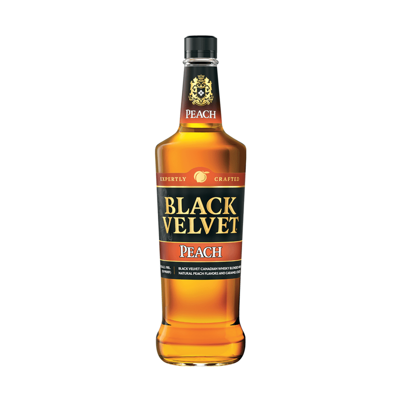 Black Velvet Peach Blended Canadian Whisky - ForWhiskeyLovers.com