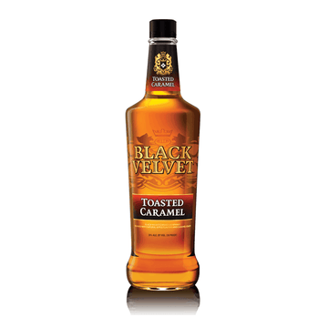 Black Velvet Toasted Caramel Blended Canadian Whisky - ForWhiskeyLovers.com