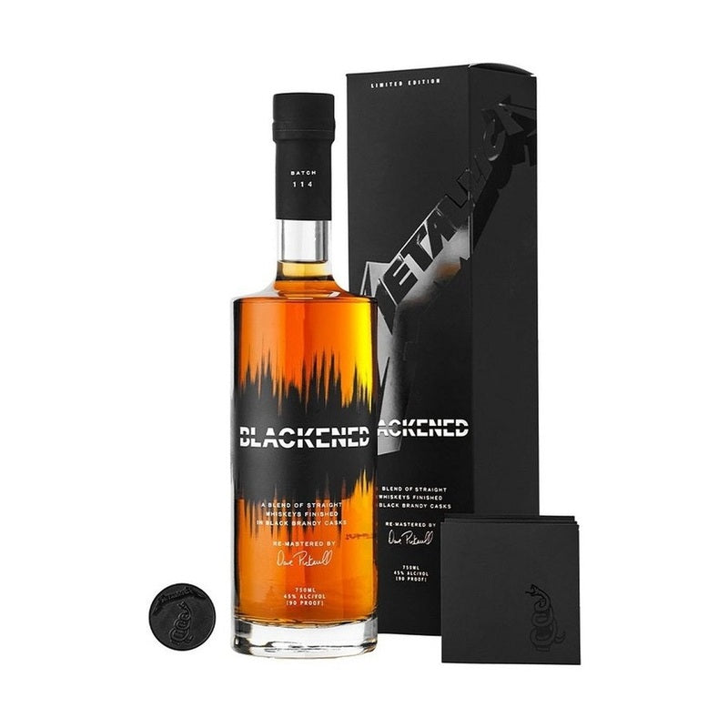Blackened 'The Black Album' Whiskey Pack Limited Edition - ForWhiskeyLovers.com