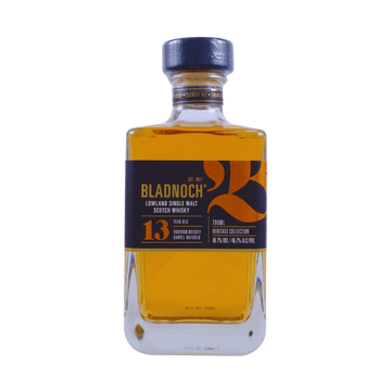 Bladnoch 13 Year Old Lowland Single Malt Scotch Whisky - ForWhiskeyLovers.com