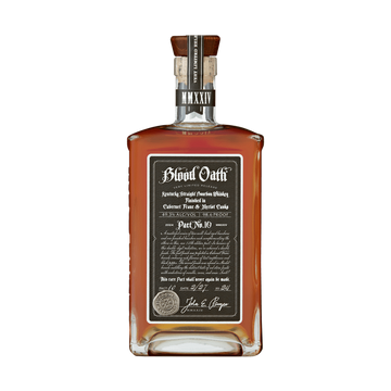 Blood Oath Pact No. 10 Cabernet Franc & Merlot Cask Finish Kentucky Straight Bourbon Whiskey - ForWhiskeyLovers.com