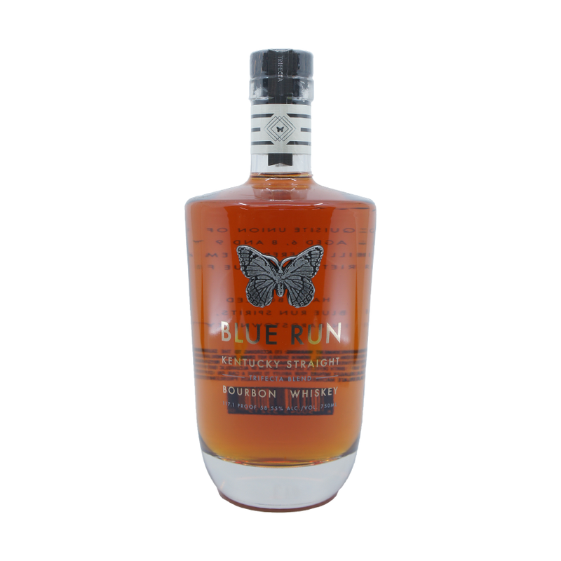 Blue Run Trifecta Triple-Age Kentucky Straight Bourbon 750mL - ForWhiskeyLovers.com