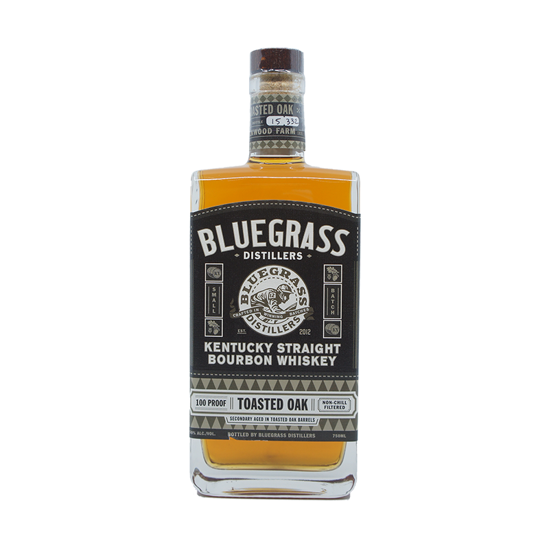 Bluegrass 'Toasted Oak' Kentucky Straight Bourbon Whiskey - ForWhiskeyLovers.com